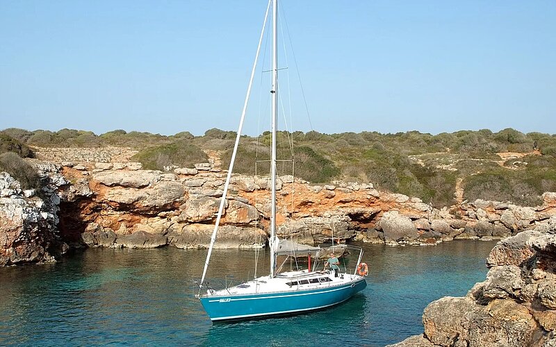 Segelboot auf Mallorca, Segeln auf Mallorca