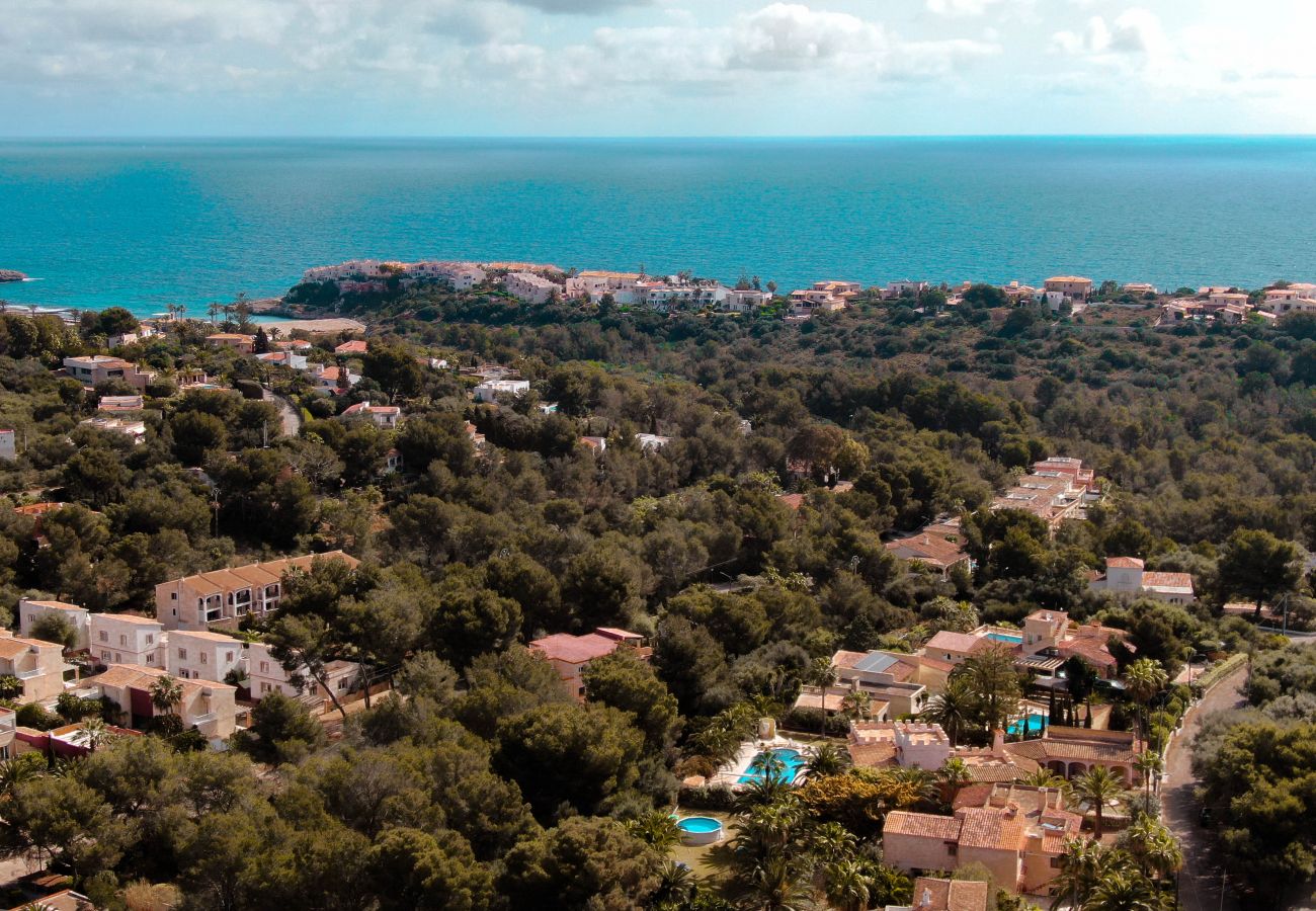 Umgebung und Entfernung zum Meer der Finca Casa Jardin in Cala Murada