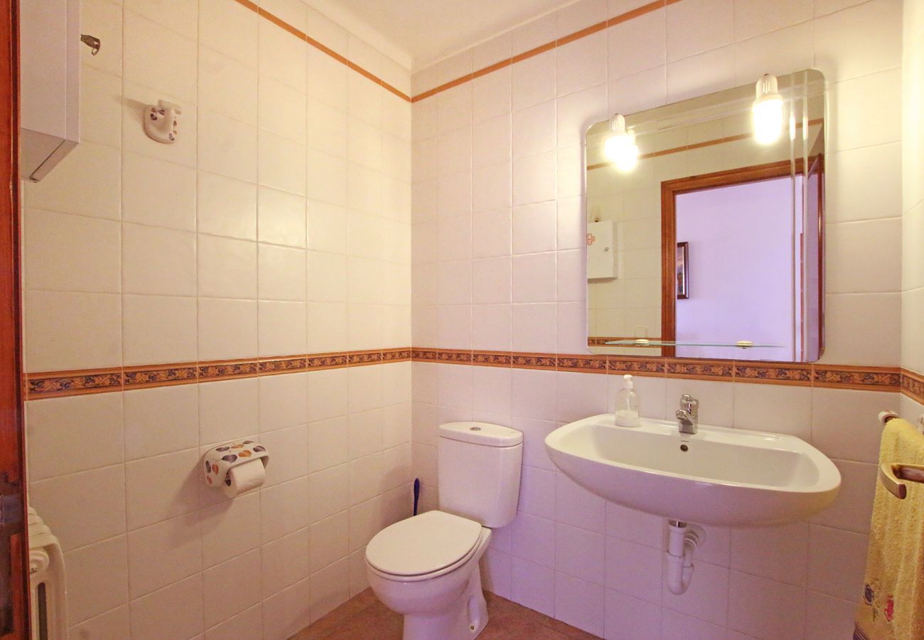 Gäste-WC im OG der Finca Can Sanau in S'Horta